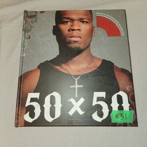 50 x 50 Book with Cross Necklace